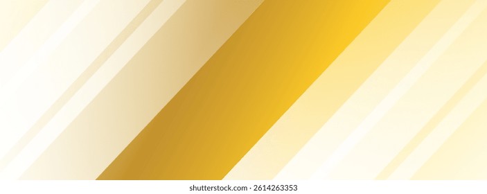 Elegant gold stage backdrop design decorated with glow and bokeh effect, background idea for awards ceremony and luxury style product promotion or marketing