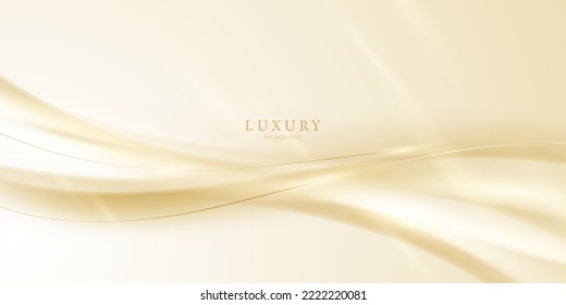 Elegant Golden Background Modern Abstract Design