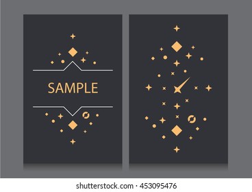 vetor de fundo de banner dourado elegante