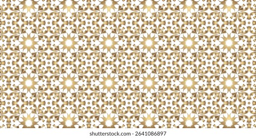 Elegant Golden Geometric Pattern Background