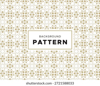 Elegante dourado geométrico sem emenda padrão fundo