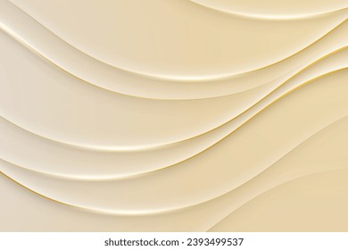 Elegant Golden Lines on Luxurious Background