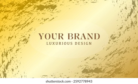 Elegant Golden Marble Background. A luxurious, golden abstract background with a textured, marbled effect. Perfect for creating elegant and sophisticated designs.