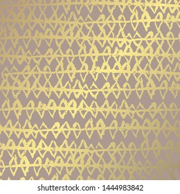 Elegant golden pattern with hand drawn decorations, design elements. Grunge pattern for invitations, greeting cards, scrapbooking, print, gift wrap, manufacturing