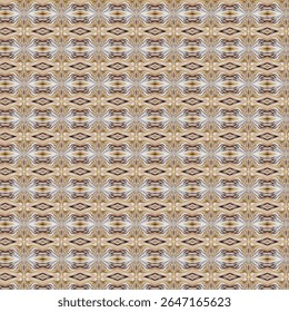 Elegant golden and silver metallic diamond pattern with wavy textures. Perfect for luxury wallpapers, backgrounds, and decorative art projects.
