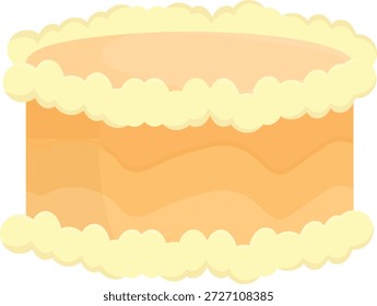 Elegante juego de Vector de pasteles gourmet, pasteles decorativos de celebración escalonados con adornos florales y corazones, pastel Ilustraciones de confitería de panadería para Bodas y cumpleaños