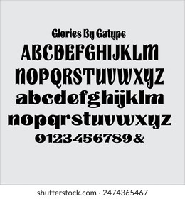 Elegante, elegante y atemporal. Glories es una fuente versátil con un atractivo clásico atemporal, más de una docena de ligaduras alternativas, Asistencia multilingüe.