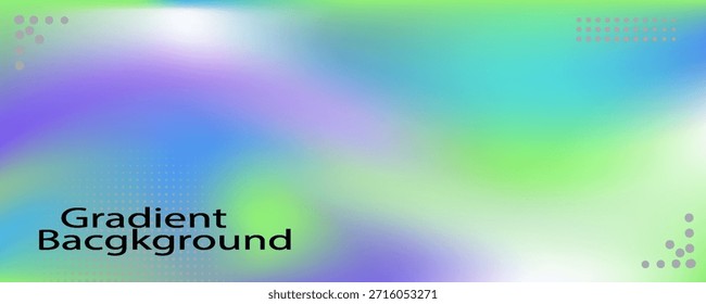 Fondo degradado elegante con colores verdes y azules con texto negro que dice Fondo gráfico