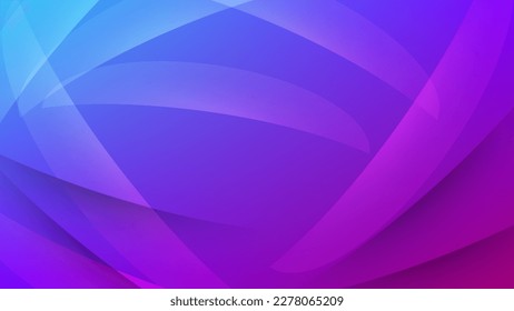 Elegant gradient color background with 3d layered lines