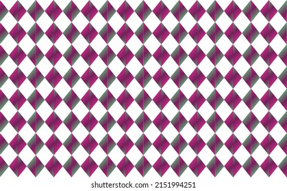 Elegant gradient colored rhombus vector pattern. Suitable for wallpaper, design template, prints, and cover.