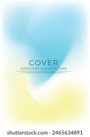 Elegant Gradient cover Backgrounds vector