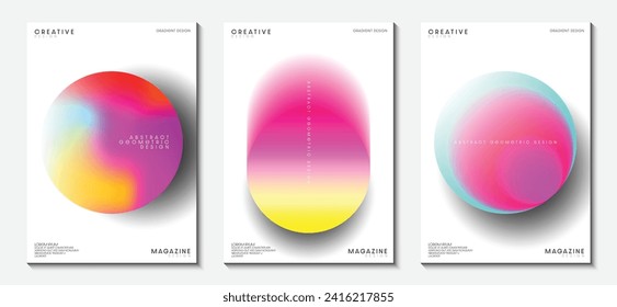 Elegant gradient design with web layout Vector illustration and creativity for brochures, posters, covers, flyers, and cards.