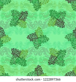 Elegant gradient multicolor abstract background pattern seamless.