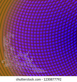 Elegant gradient multicolor abstract background pattern.