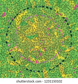 Elegant gradient multicolor abstract background pattern seamless.