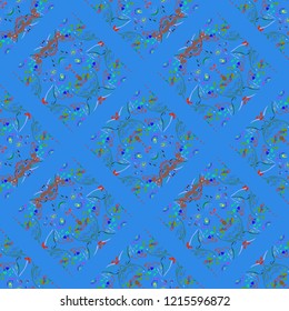 Elegant gradient multicolored abstract background pattern seamless.