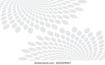 Elegant Gray Floral Pattern on White Background for Creative Design Projects, Offers a Clean, Modern Aesthetic for Versatile Applications, Ideal for Backgrounds