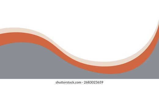 Fundo de onda cinza e vermelha elegante com um design moderno e minimalista, perfeito para banners, apresentações ou modelos de negócios. EPS 