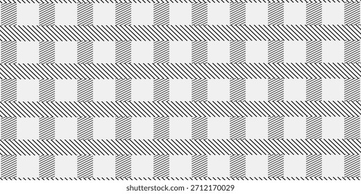 Elegante patrón de rayas de tictac gris sobre un fondo blanco. Perfecto para el diseño textil, Fondo de pantalla, embalaje o fondos de Sitio web.