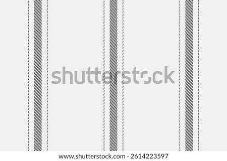 Elegant gray ticking stripe pattern on a white background. Perfect for textile design, wallpaper, packaging, or website backgrounds.