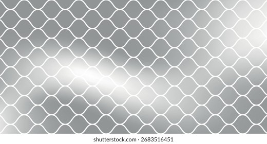 elegant gray white gradient silver backdrop with chain design. 