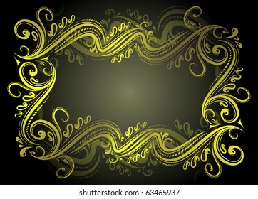 Elegant green background