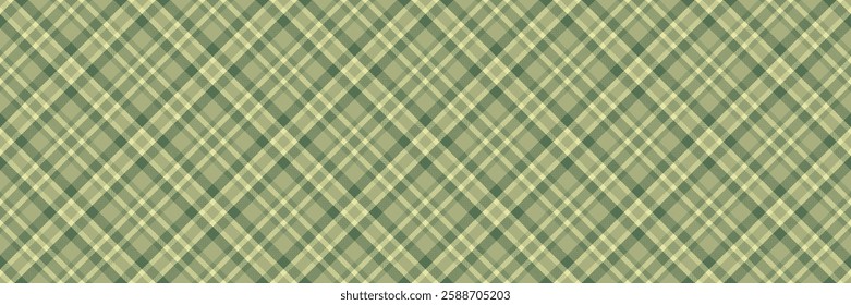 Elegant green and beige diagonal plaid pattern.  Perfect for website backgrounds, textile designs, or adding a touch of sophisticated texture to your projects.