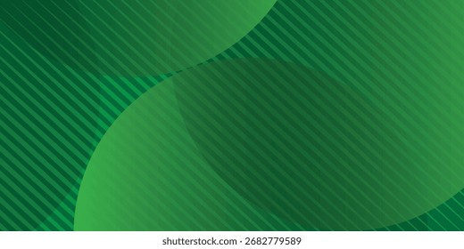 Elegante patrón geométrico de Vertical abstracta de líneas inclinadas paralelas diagonales dinámicas verdes. Arte vectorial