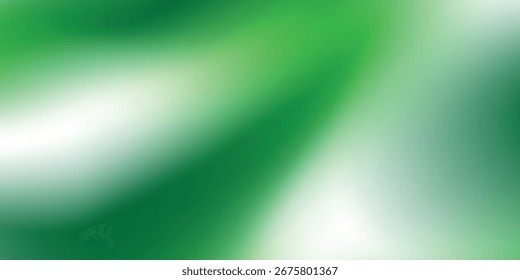 fundo de gradiente verde elegante. fundo natural do vetor.