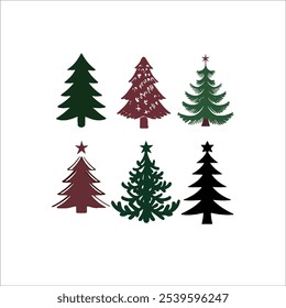 Elegante padrão de Natal verde e branco com ramos de pinho"
"Padrão sem emenda festivo moderno: Holly, Pine e flocos de neve"