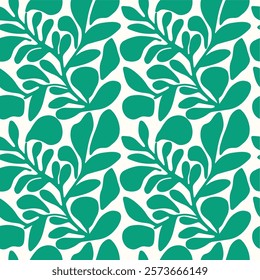 Elegant Greenery Leaf Pattern Collection