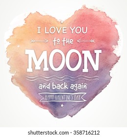 Elegant greeting card design with creative heart for Happy Valentine's Day celebration.