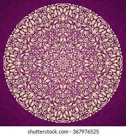 Elegant greeting card design. Vintage floral invitation card template. Luxury swirl greeting card.
