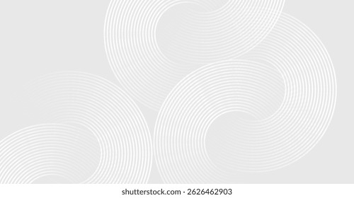 Elegant Grey Backdrop with Swirling Concentric Circles: A Clean, Modern Design Ideal for Subtle Texture and Contemporary Artistic Applications