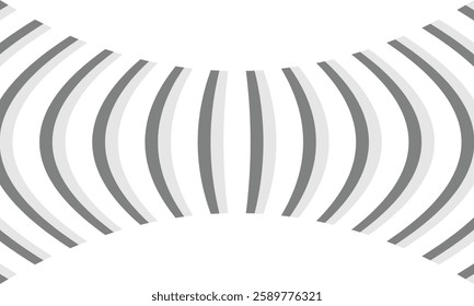 Elegant Grey Curve Line Pattern Creating a Modern and Minimalist Abstract Background with Smooth Flowing Waves and a Sophisticated Aesthetic for Digital Art, Graphic Design, and Decorative Elements