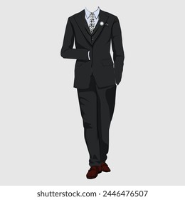 Elegant Groom Dress. Illustrator and designer. Wedding Invites, save the date, Birthday Invites, Video Invites, E-Cards.