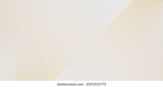 Elegant halftone abstract background with a gold gradient effect. Modern and stylish design, perfect for luxury branding, invitations, or digital presentations