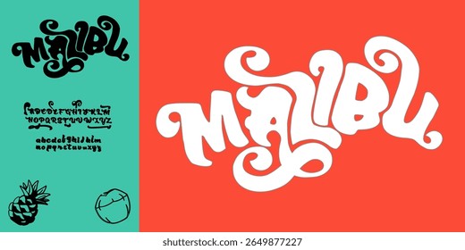 Elegant Hand Drawn Font. Rough Font. Creative Groovy Font Uppercase Lowercase. Classic Lettering Fashion Designs. Typography modern serif decorative vintage concept vector illustration editable set