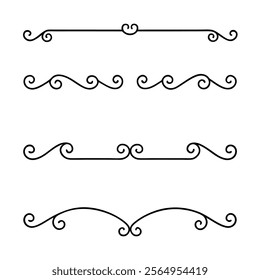 Elegant Hand Drawn Line Dividers