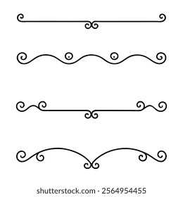 Elegant Hand Drawn Line Dividers