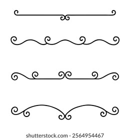 Elegant Hand Drawn Line Dividers