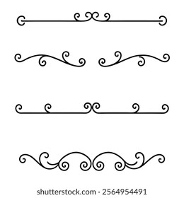 Elegant Hand Drawn Line Dividers