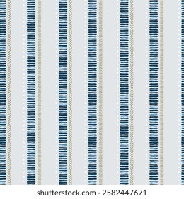 Elegant hand drawn seamless pattern, minimalist, abstract - vector design