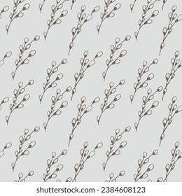 Elegant hand drawn of spring flower