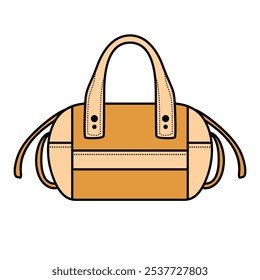 Elegant Handbag Clip Art for Fashionable Design Projects