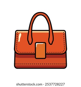 Elegant Handbag Clip Art for Fashionable Design Projects