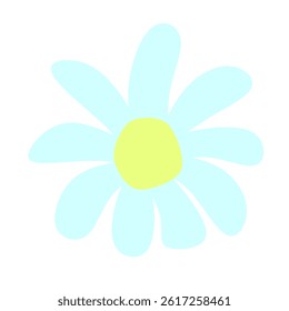 Elegant hand-drawn flower vector with delicate lines and organic form. Perfect for botanical designs, wedding themes, natural decor, and vintage-style artwork