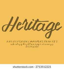 Elegant hand-lettered script with smooth curves and a classic vintage feel.
Perfect for branding, logos, quotes, and premium designs.