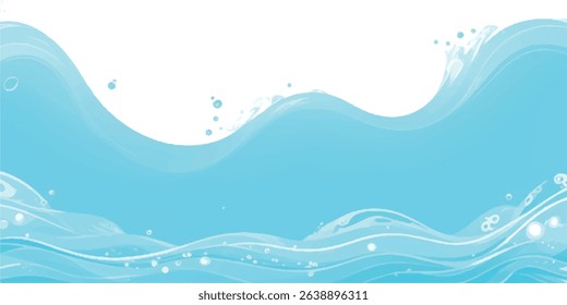 Elegant hand-painted sea-inspired texture in soft blue and green watercolor tones. Perfect for minimalist and natural-themed creative projects.
