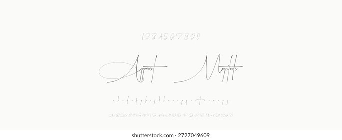 Elegante guion de bienvenida escrito a mano en negro sobre fondo blanco